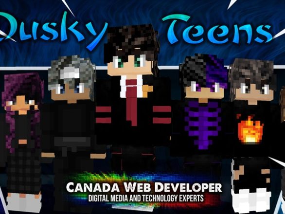 Everything's black! Dive into this dusky universe and get to know the most fashionable influencers. Combine colors and create some crazy outfits while keeping the vibe! 7 HD skins (128px) including: - 6 dusk/emo trending outfits - 1 exclusive free skin by: Dannny0117 Created and Published by: Dannny0117 + Canada Web Developer. Open up the Marketplace on your Minecrafting device and download.